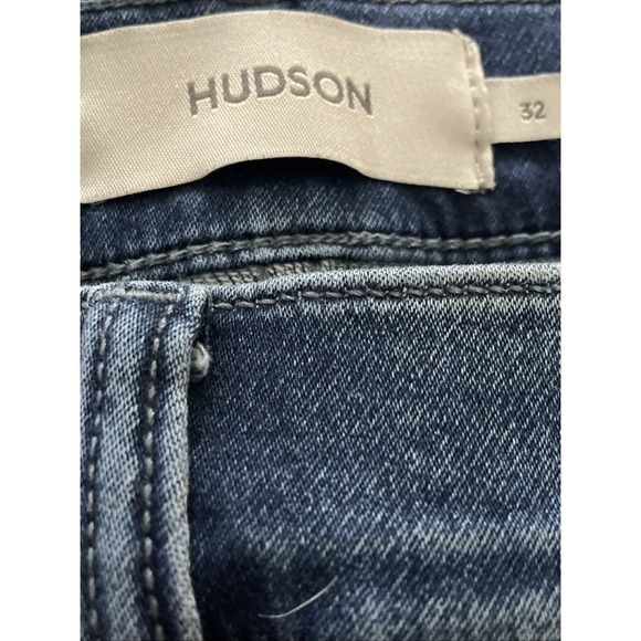 Hudson Axl Straight Skinny Fit Jeans in‎ Riviera 32x31 Stretch - Picture 7 of 9